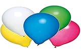 Susy Card 40011585 - Luftballons, 50 Stück, Latex, farbig Sortiert